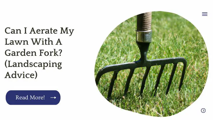 Can I Aerate My Lawn With A Garden Fork? (Landscaping Advice)