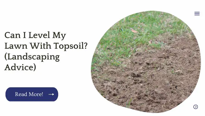 Can I Level My Lawn With Topsoil? (Landscaping Advice)