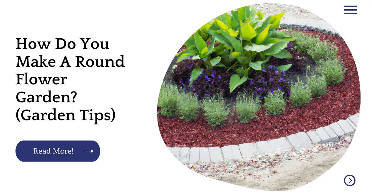 How Do You Make A Round Flower Garden? (Garden Tips)