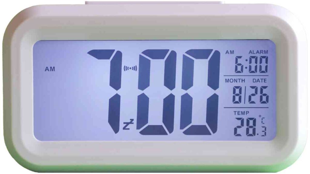 a digital B-hyve Timer on a white background