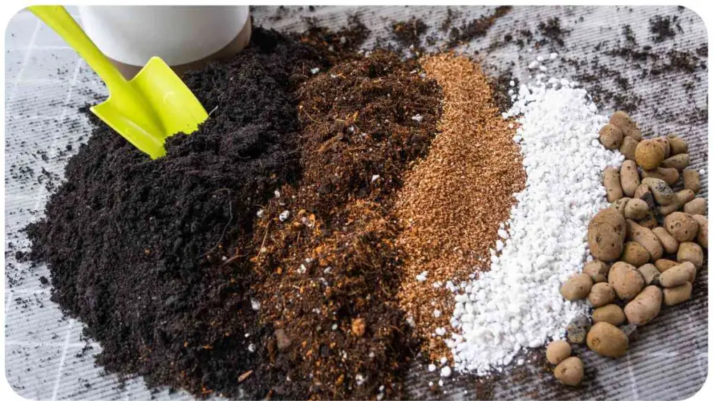 an image of soil, seeds, and a shovel